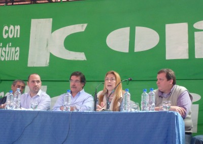 Giorgi participó del lanzamiento del Frente Provincial Kolina de Educación para la Liberación Nacional y Popular