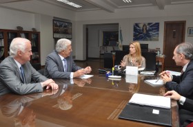 La ministra Giorgi se reunió con autoridades de ACARA