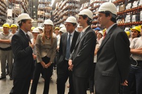 Giorgi junto a la Presidenta inauguró inversiones por 130 millones de pesos que generarán 230 nuevos puestos de trabajo