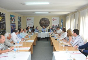 Secretario de Planeamiento Estratégico Industrial paticipó de la jornada de trabajo de CAMyM en Tandil.