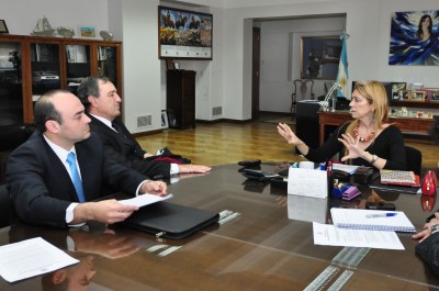 Giorgi recibió a productores de maquinaria agrícola de Santa Fe, Córdoba y Buenos Aires