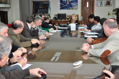 Giorgi recibió a productores de maquinaria agrícola de Santa Fe, Córdoba y Buenos Aires