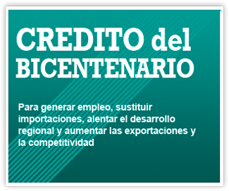 Crédito del Bicentenario – banner