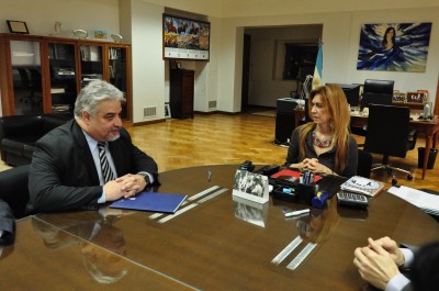 Giorgi se reunió con directivos de Camima