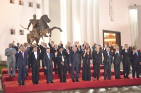 Giorgi acompañó a la Presidenta en la CELAC