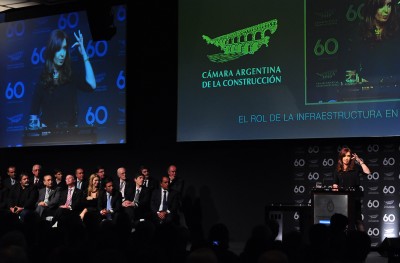 La Presidenta cerró la 60° Convención Anual de la Cámara Argentina de la Construcción