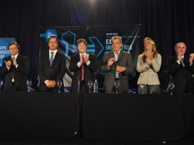 Boudou y Giorgi anunciaron la realización de la primera expo-industrial en Mar del Plata y se comunicaron con tres empresas que están invirtiendo por US$ 110 M