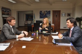 La ministra Giorgi se reunió con el titular de la empresa Ferrum