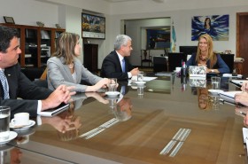 Giorgi recibió a la nueva presidenta de General Motors Argentina, quien le confirmó que en agosto inaugurará la ampliación de la planta de Rosario