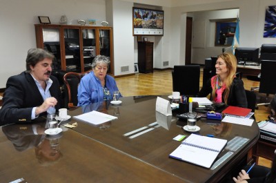 Giorgi recibió a Hebe de Bonafini