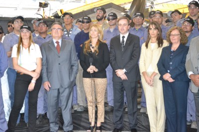 La Presidenta inauguró inversiones industriales en cuatro plantas, por un total de $ 410 millones