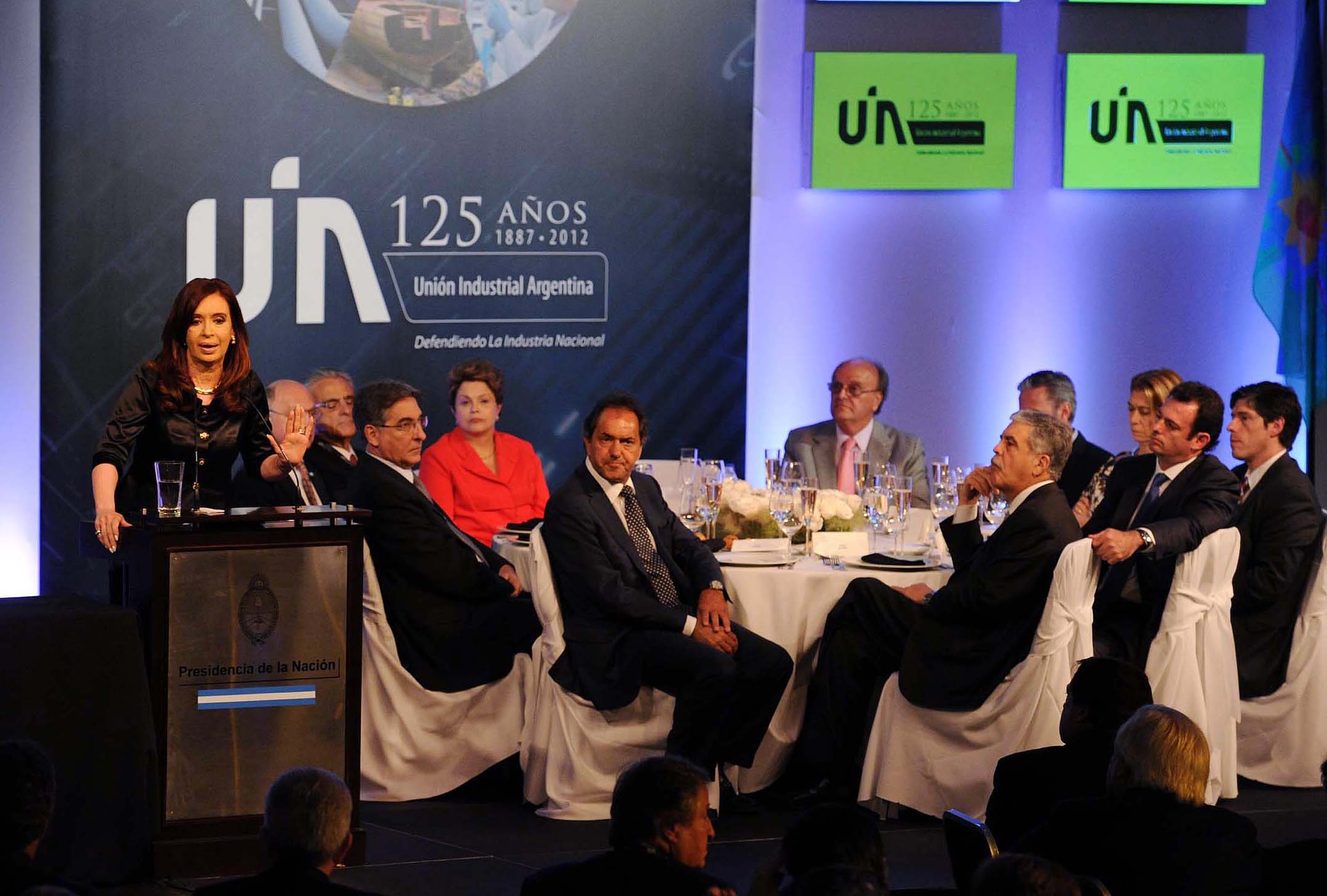 La Presidenta Cristina Fernández de Kirchner cerró junto a su par de Brasil Dilma Rousseff la 18º Conferencia Industrial